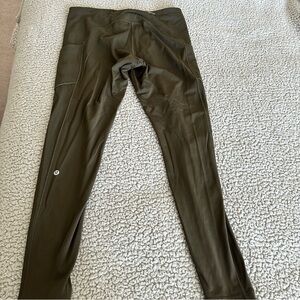 Lululemon Olive Green Leggings